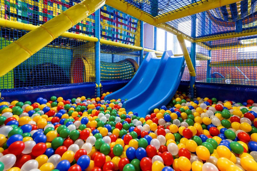 Indoor Ball Pit and Slide