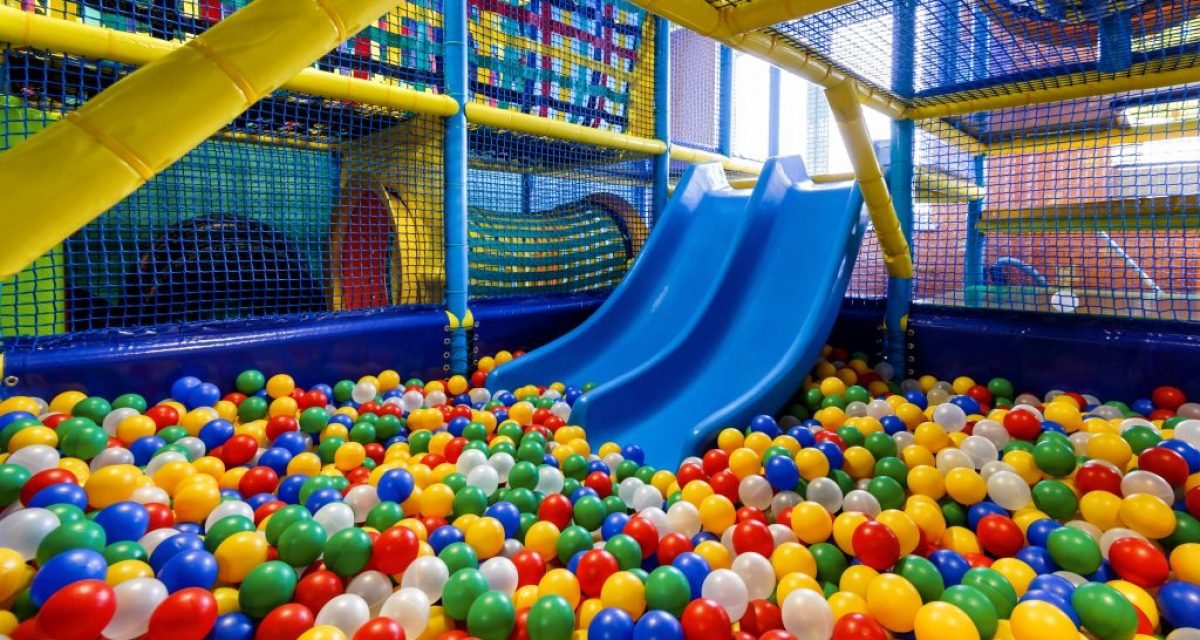 Indoor Ball Pit and Slide
